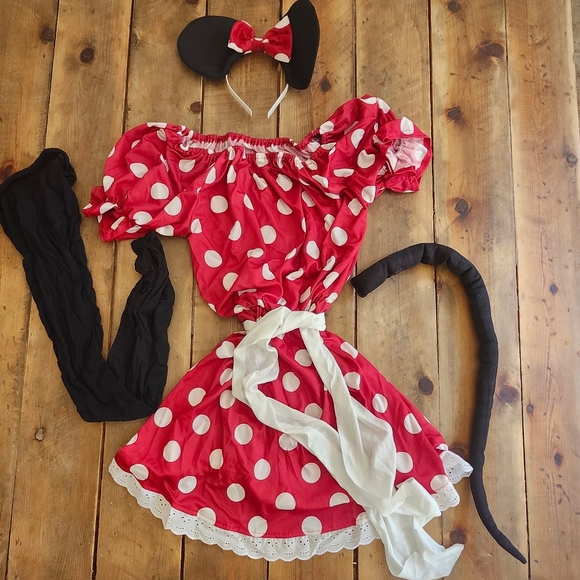 California Costumes Other - Vintage Little Miss Mouse Halloween Costume Size Medium